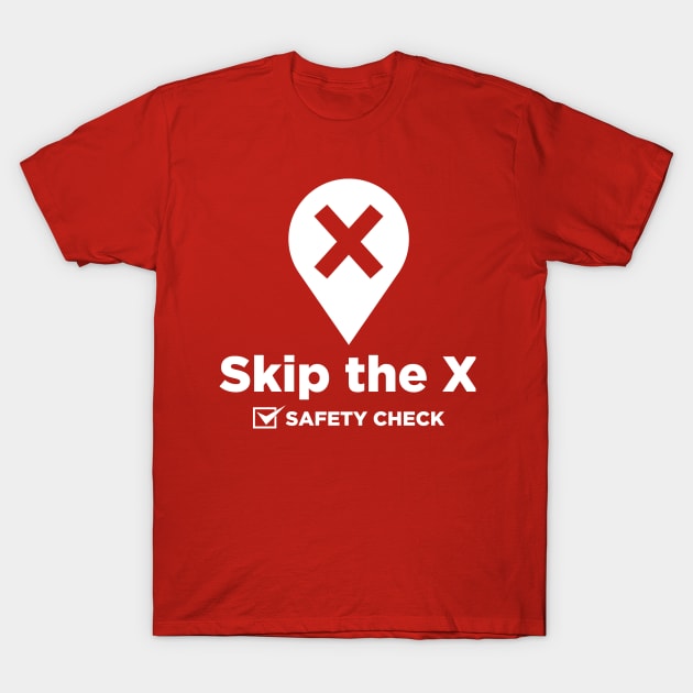 Skip the X T-Shirt by andantino